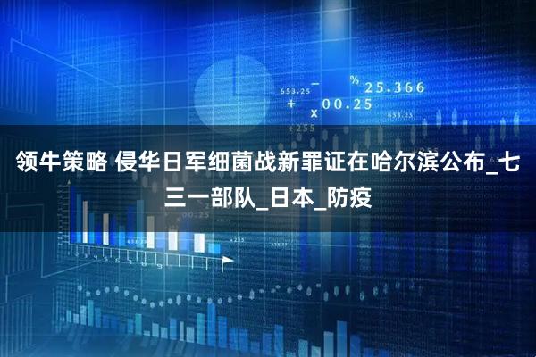 领牛策略 侵华日军细菌战新罪证在哈尔滨公布_七三一部队_日本_防疫